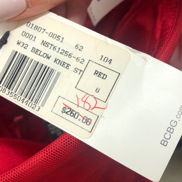 Bcbg dress brand new holiday size 8 - Picture 2 of 2